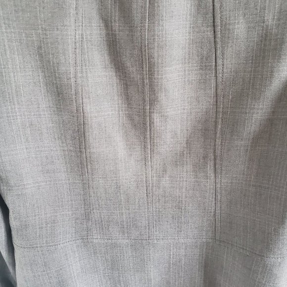 Pendleton Woman Size 10 Blazer 100% Virgin Wool Glen Plaid Career Blazer Gray - Picture 7 of 10